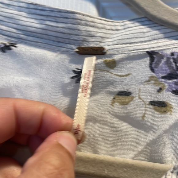 Free People Hearts & Colors Tunic Blouse S - Picture 3 of 8